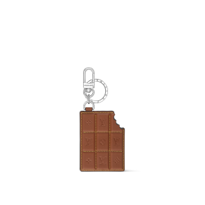 Louis Vuitton LV Chocolate Bar Figurine Key Holder And Bag Charm